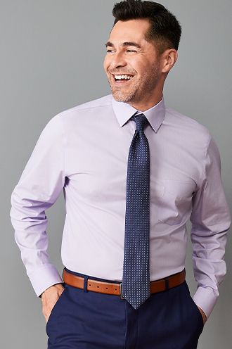 dress shirt with tie